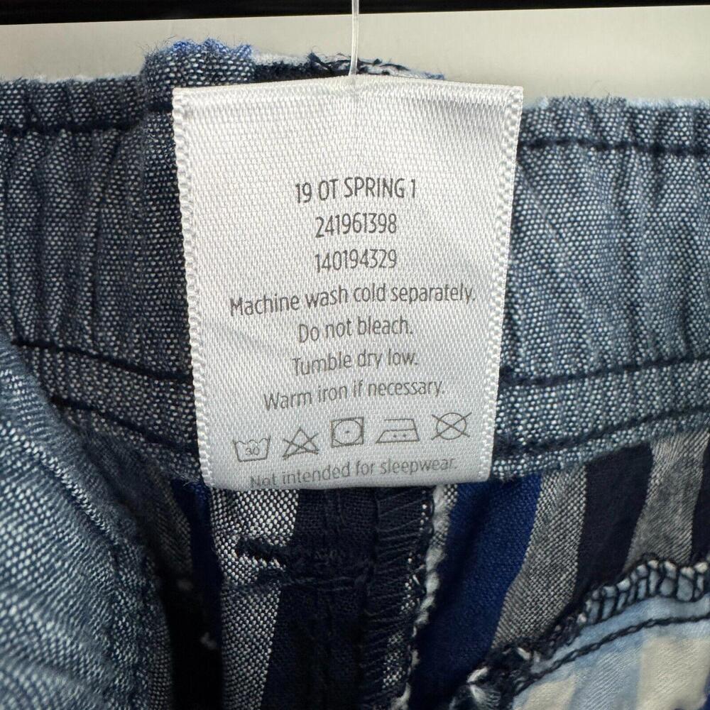 Gymboree Toddler Boy’s Size 4T Blue Plaid Print Casual 100% Cotton Shorts New - Picture 3 of 6